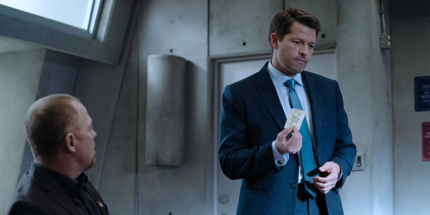 Misha Collins as Harvey Dent in Gotham Knights Pilot