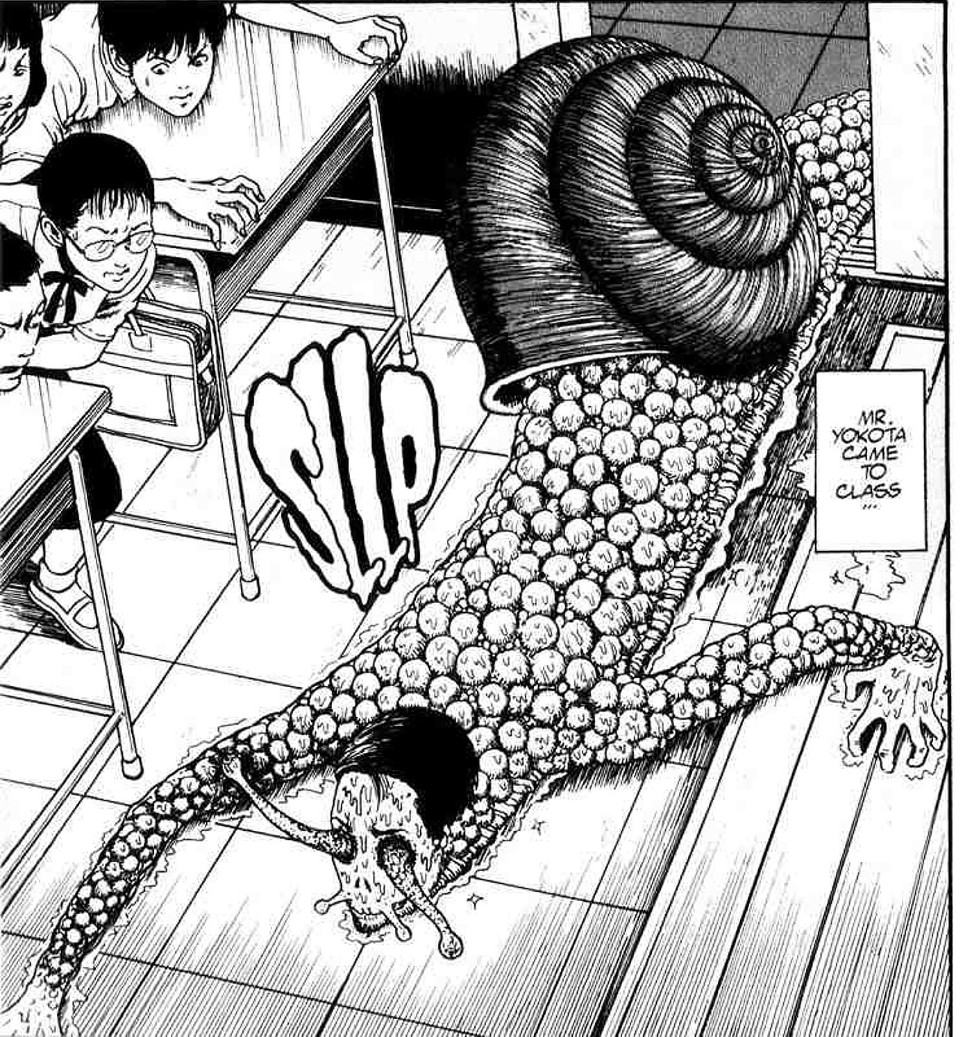 Mr. Yokota Snail from Uzumaki