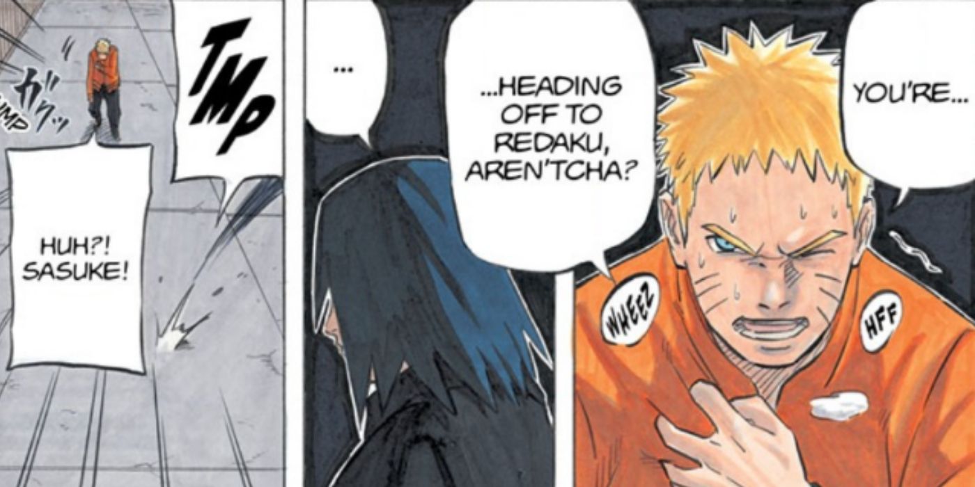 Naruto has a heart condition in Sasuke's Story