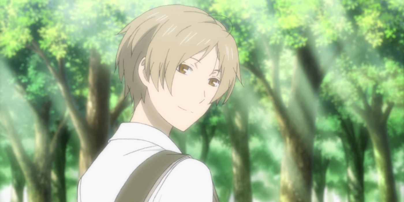 Natsume smiles in Natsume&rsquo;s Book of Friends