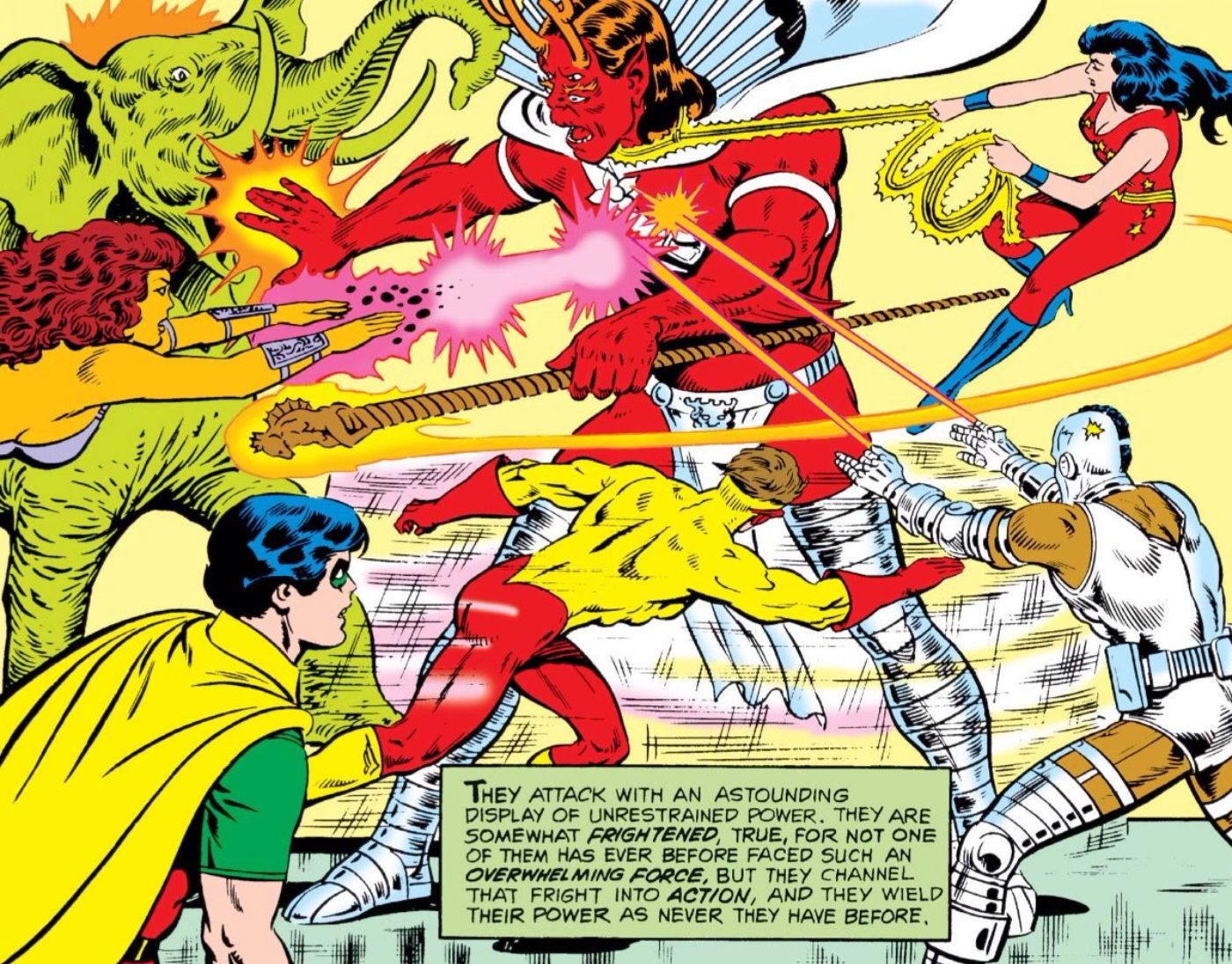 New Teen Titans vs Trigon