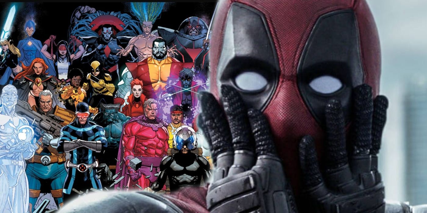Deadpool golpeado por el impactante héroe de X-Men.