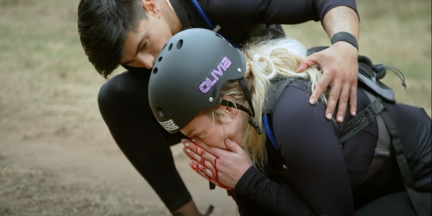 Olivia Kaiser&rsquo;s injury on The Challenge.