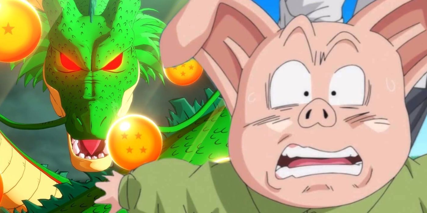 Oolong&rsquo;s Dragon Ball wish.
