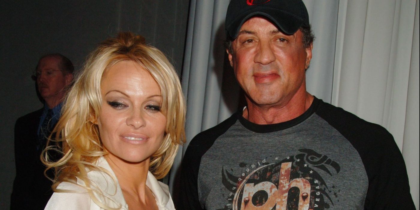 Pamela Anderson And Sylvester Stallone