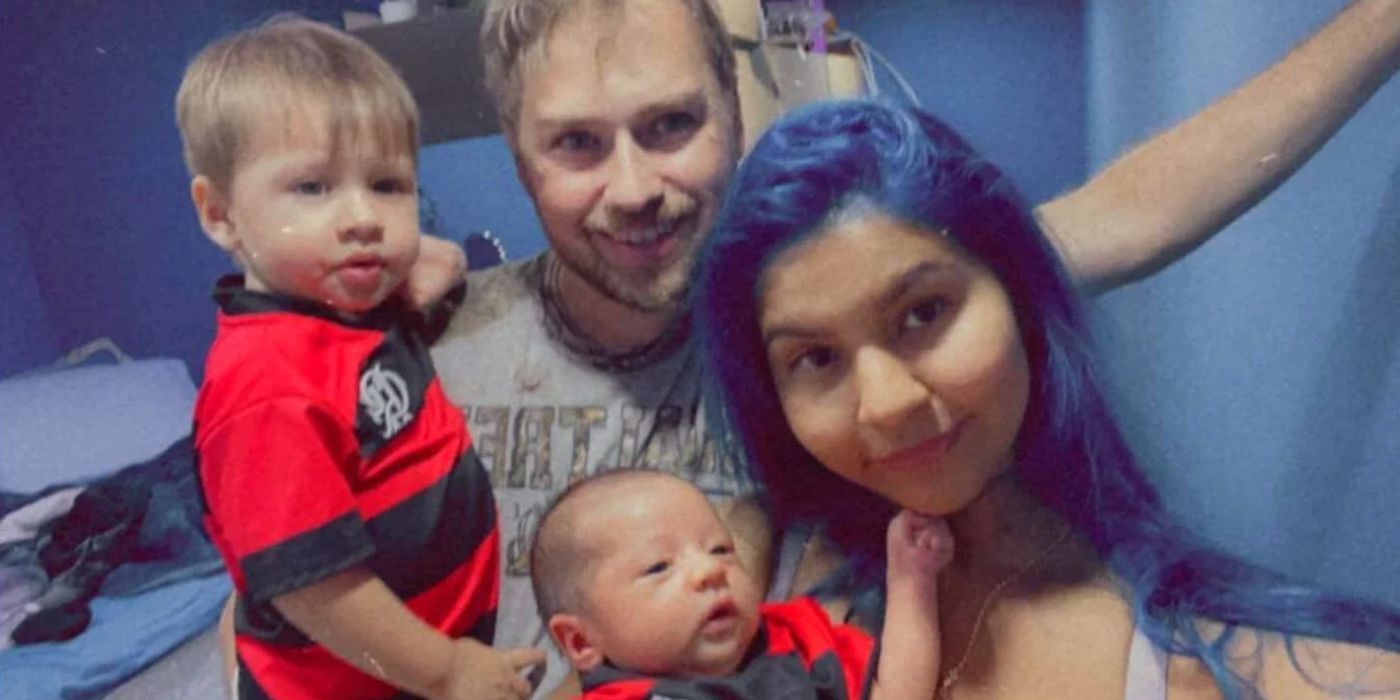 Paul and Karine Staehle from 90 Day Fiancé with their kids