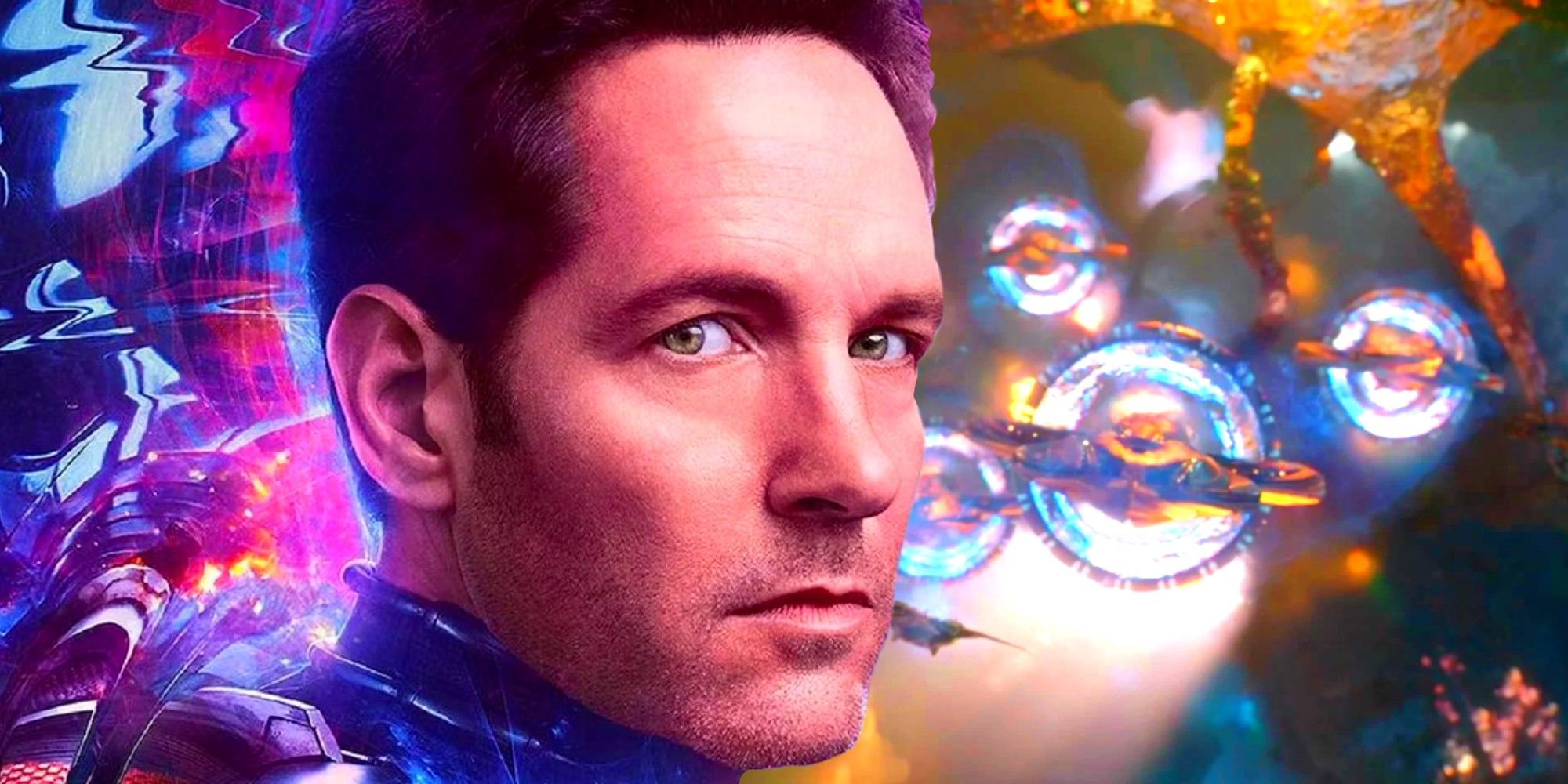 Paul Rudd as Ant-Man in Ant-Man & The Wasp Quantumania Quantum Realm