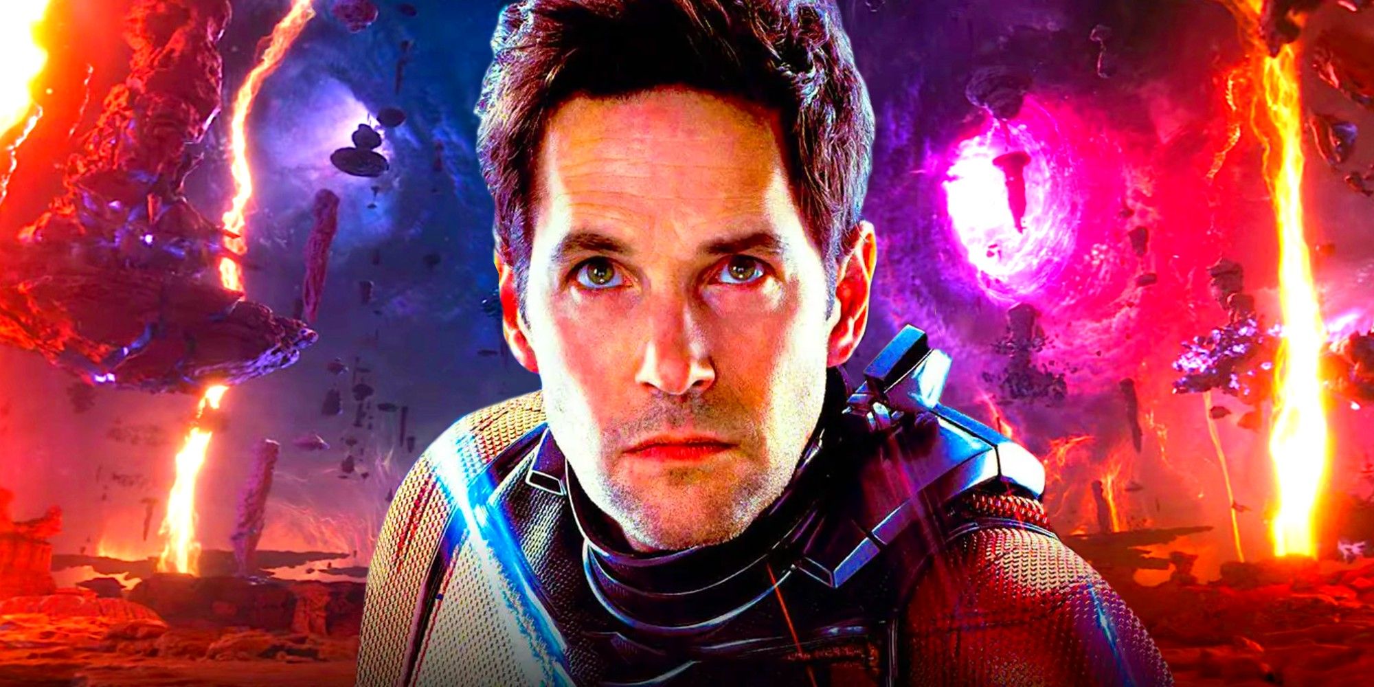 Paul Rudd as Ant-Man in Ant-Man and the Wasp Quantumania