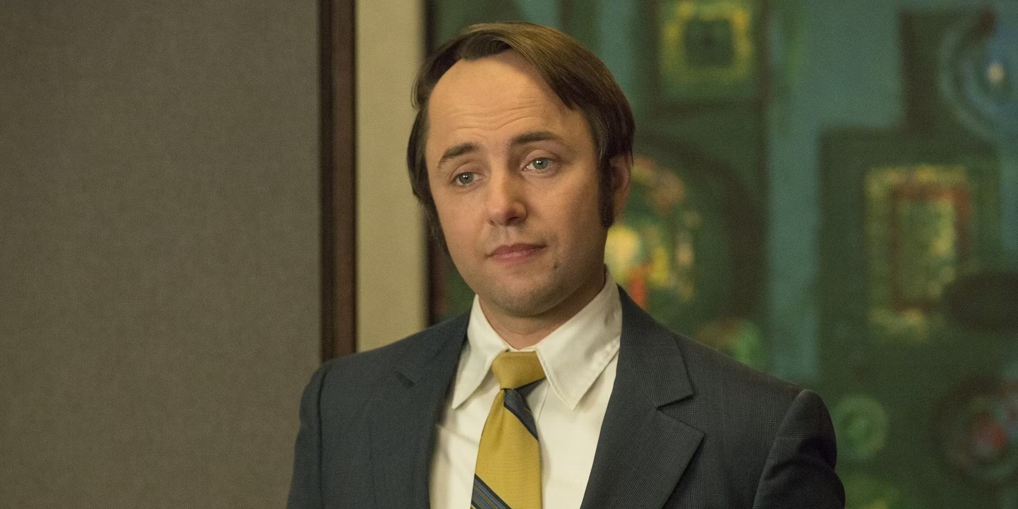 Pete Campbell in a suit in Mad Men