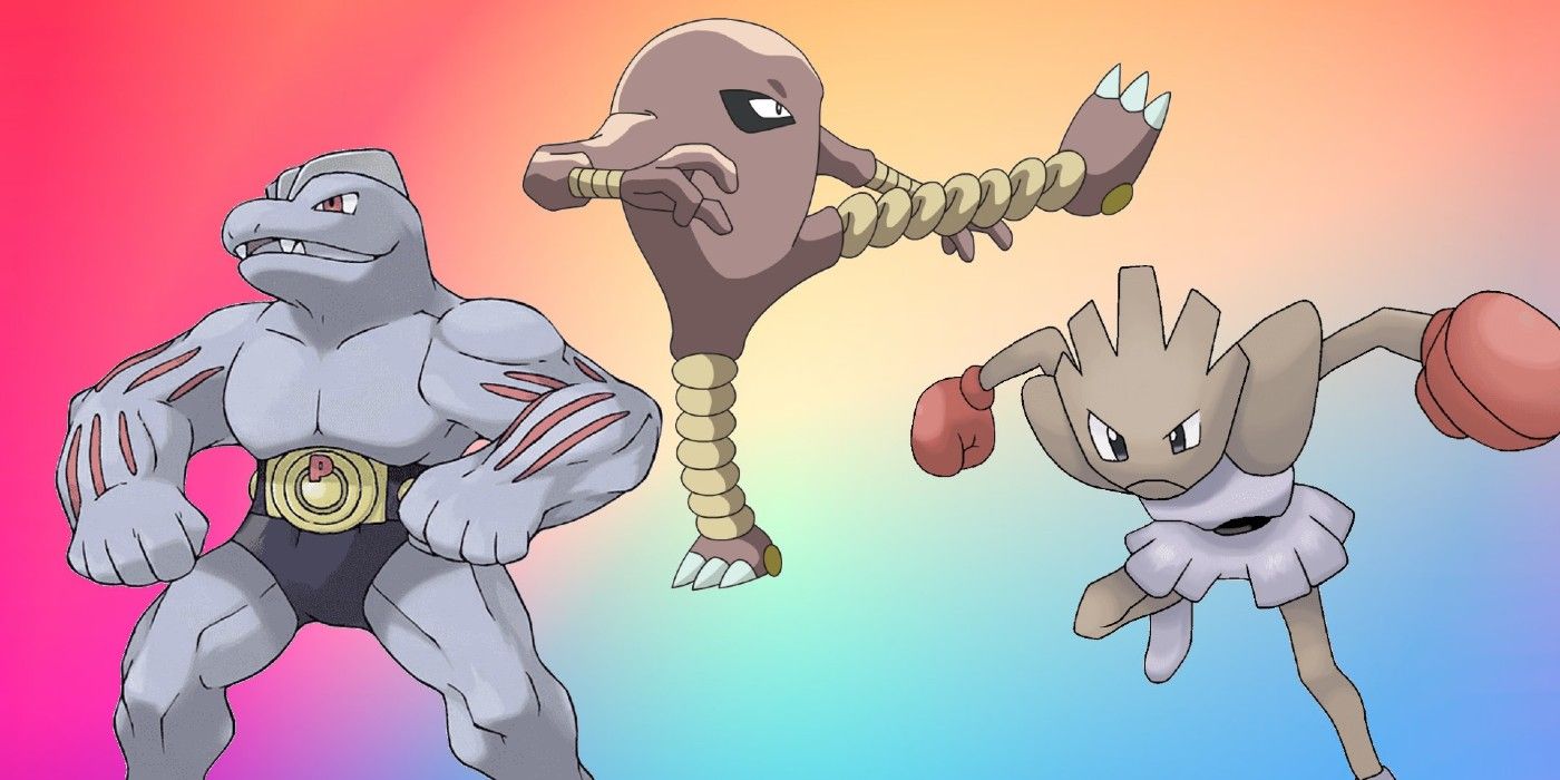 Diferentes Pokémon do tipo Fighting que podem ser usados ​​como contadores para Registerll em Pokemon Go