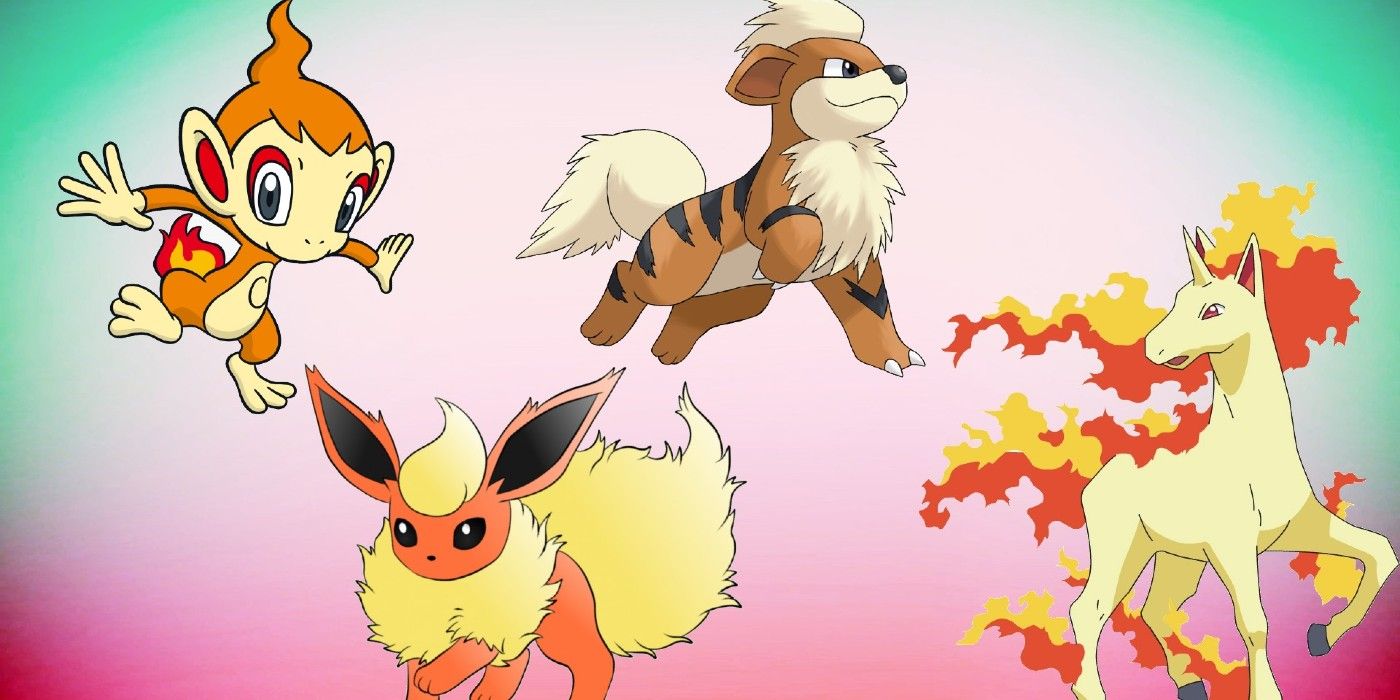Diferentes Pokémon do tipo Fire que podem ser usados ​​como contadores para Registerll em Pokemon Go