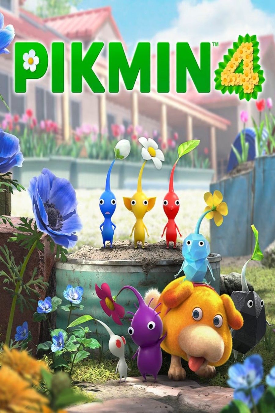 Pikmin 4 لعبة ملصق