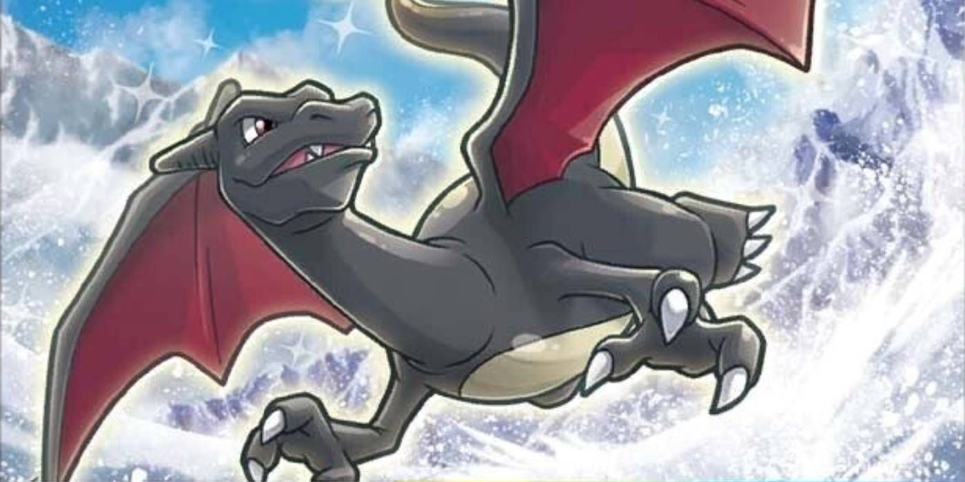 Radiant Charizard Art From The Pokémon Trading Card Game