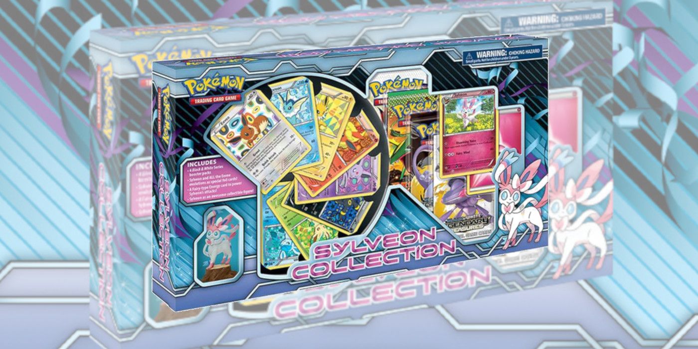 Pokémon TCG Sylveon Collection Box.