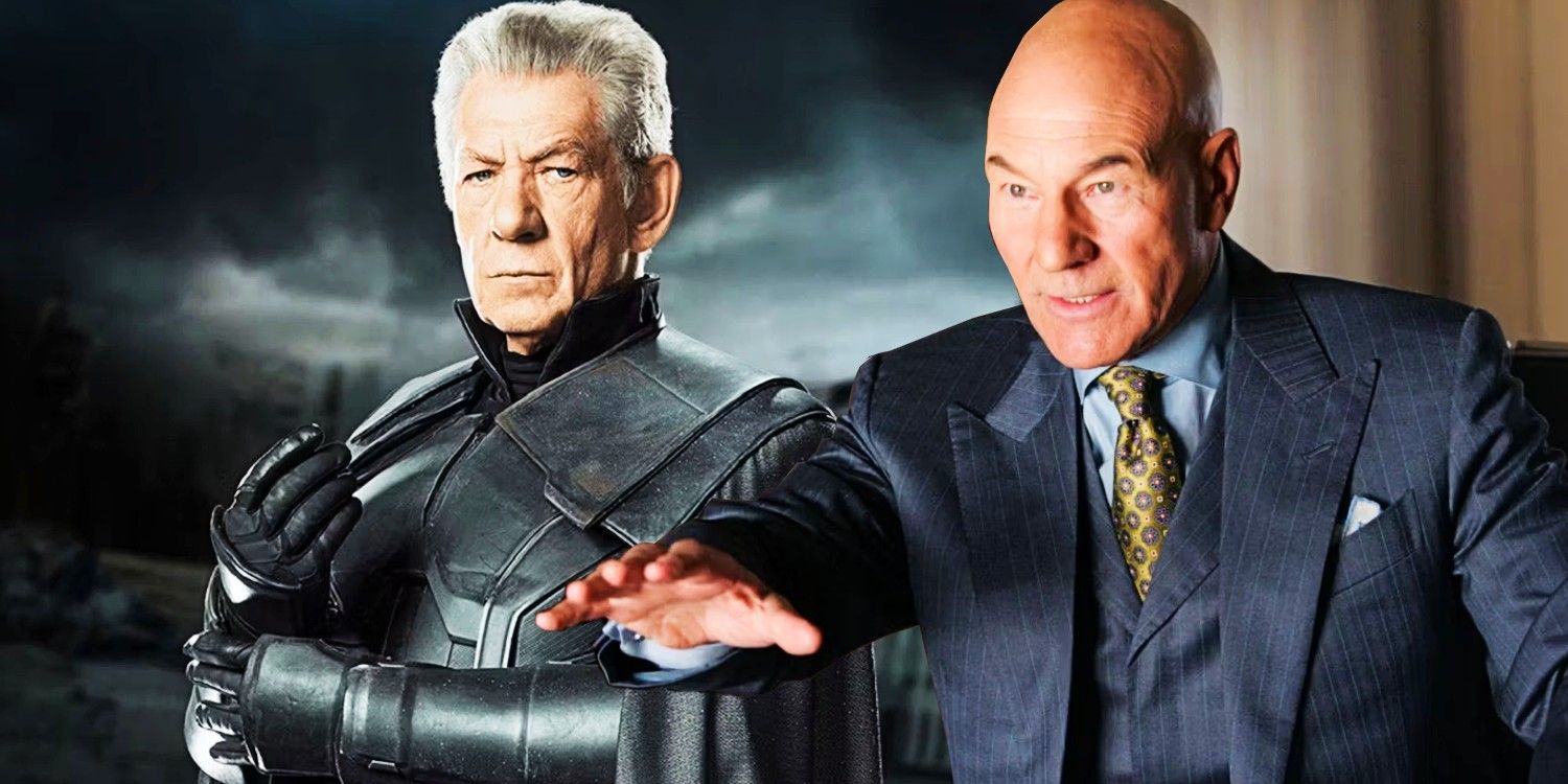 Professor X and Magneto from the Fox X-Men movies
