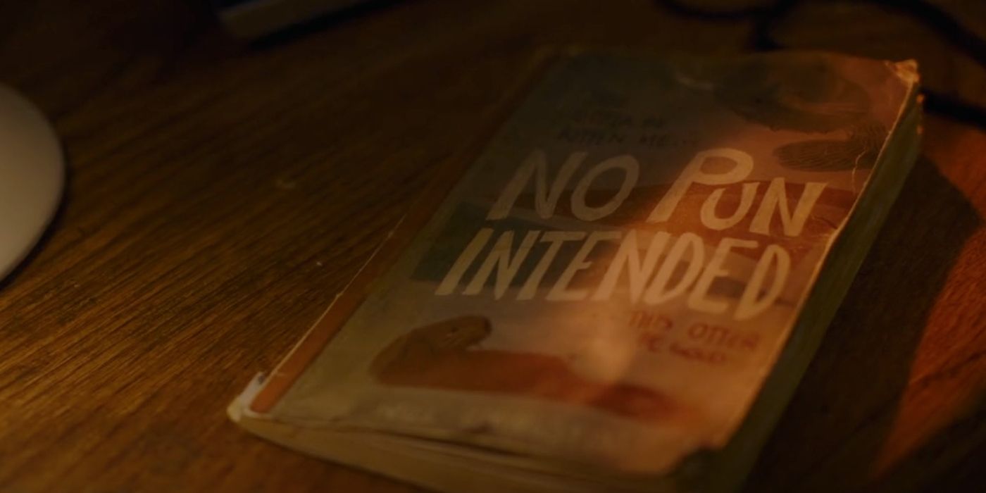 No Pun Intended on Ellie's bedside drawer in The Last of Us Episode 7