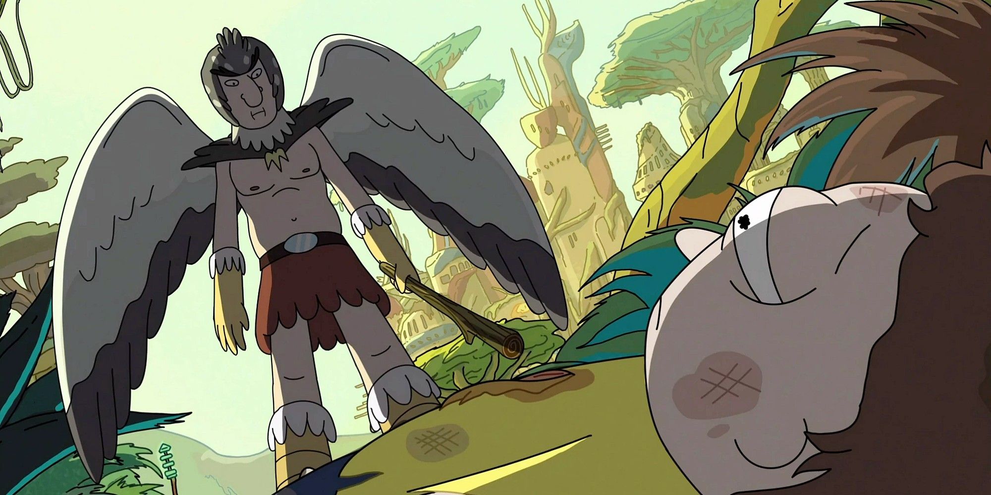 Birdperson in Rick and Morty