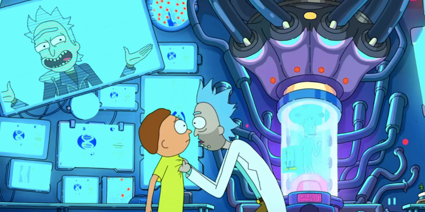 Rick and Morty in season 6 finale closing scene