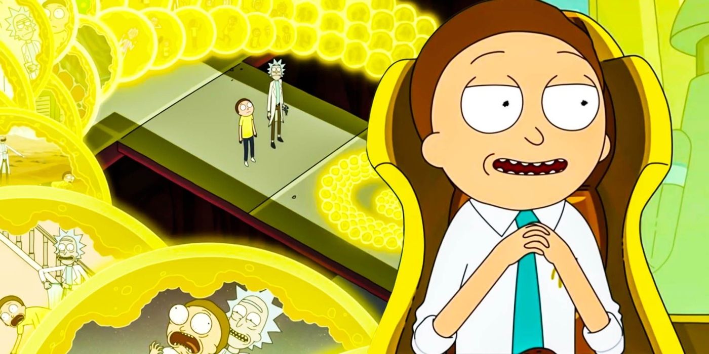 Rick & Morty: Evil Morty and the Central Finite Curve.