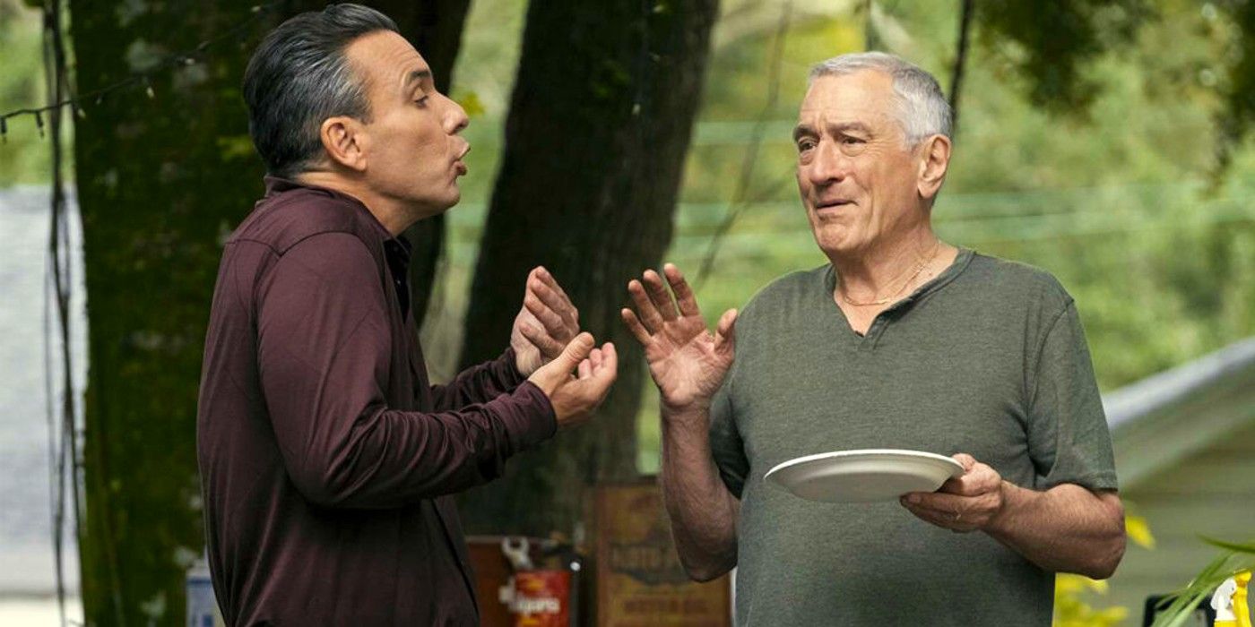 Robert De Niro and Sebastian Maniscalco arguing in About My Father trailer