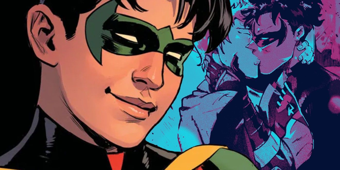 Robin & His Boyfriend's First In-Canon Kiss Is Absolutely Perfect