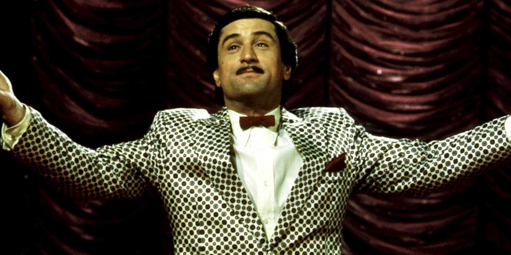 Robert De Niro as Rupert Pupkin On Stage in The King of Comedy