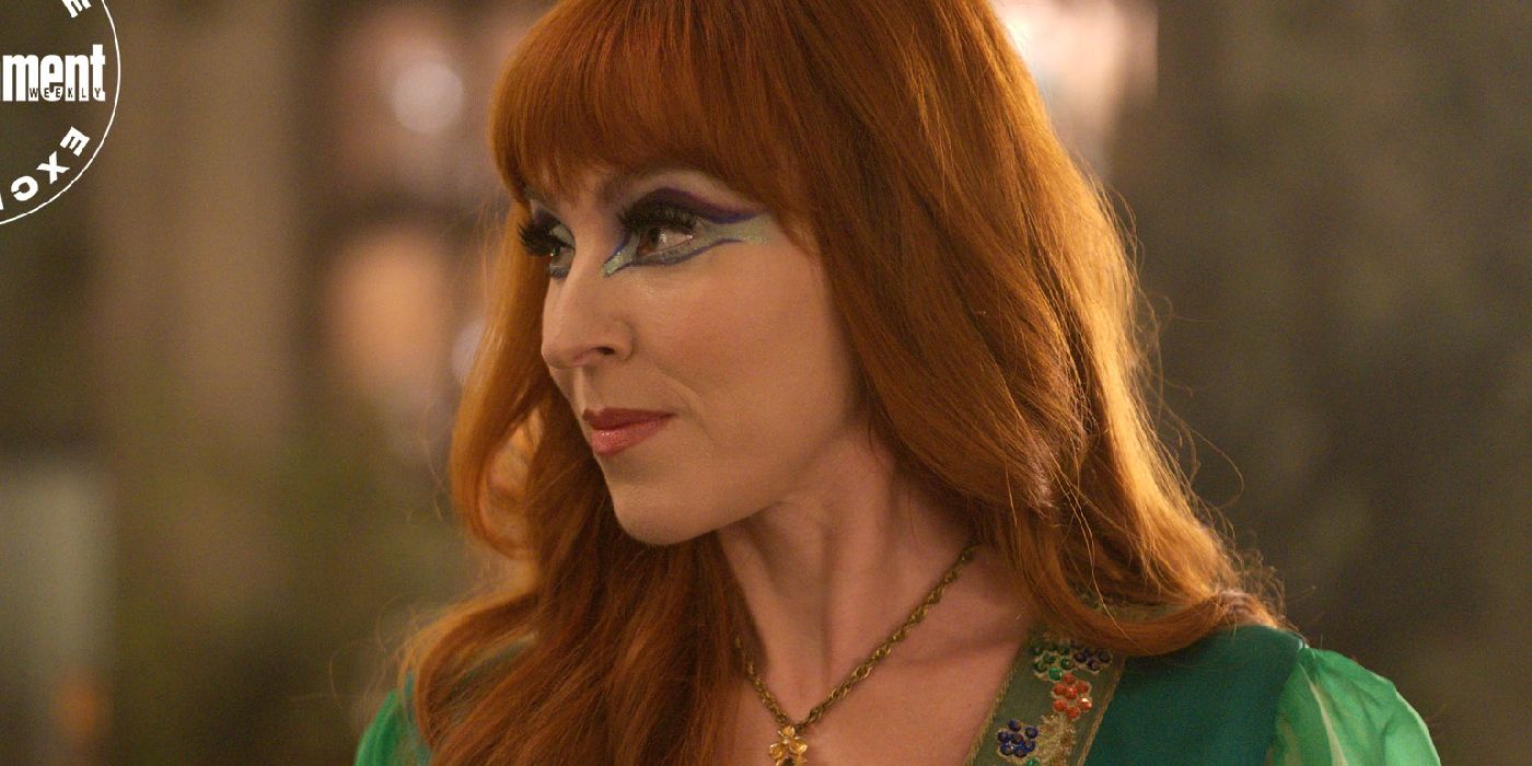 Ruth Connell as Rowena in The Winchesters.