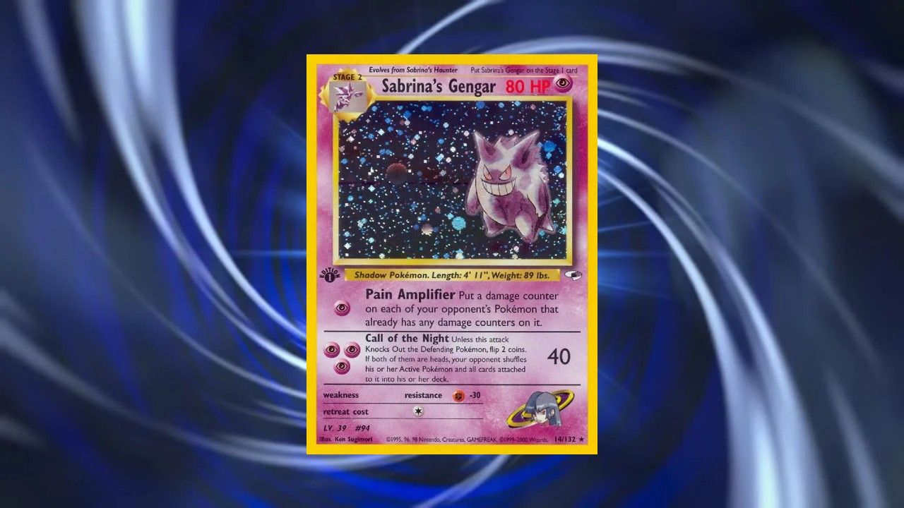 Pokémon Gengar 3 Card Evolution Set - Holo Rare Pokémon Card - All
