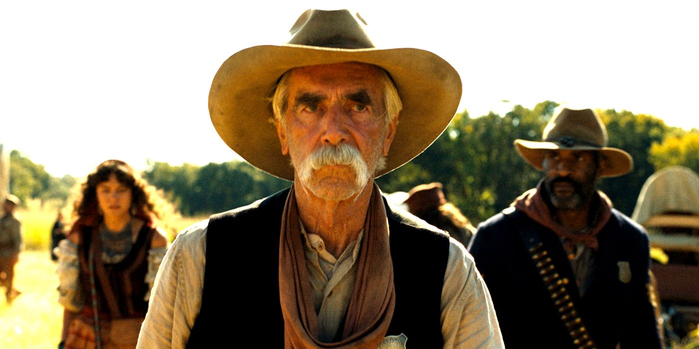 Sam Elliott as Shea in 1883