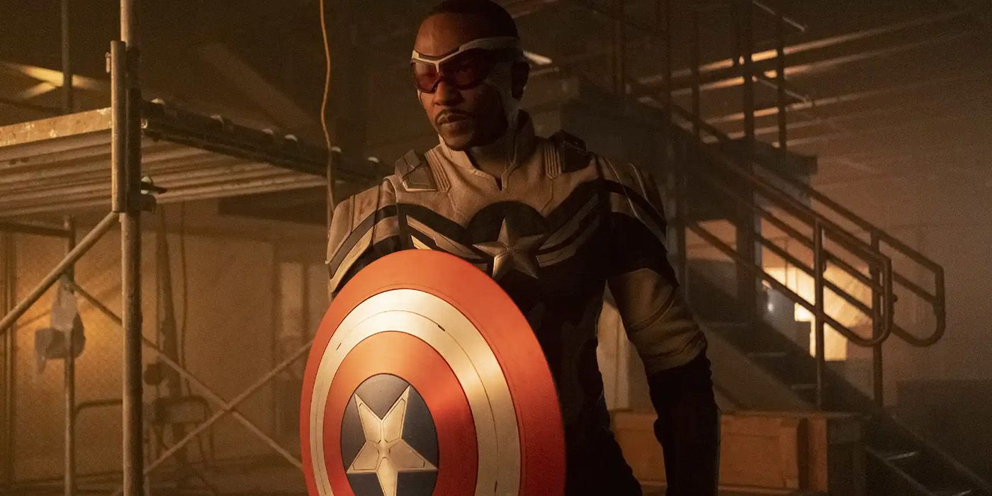 sam wilson como capitão américa em o falcão e o soldado invernal