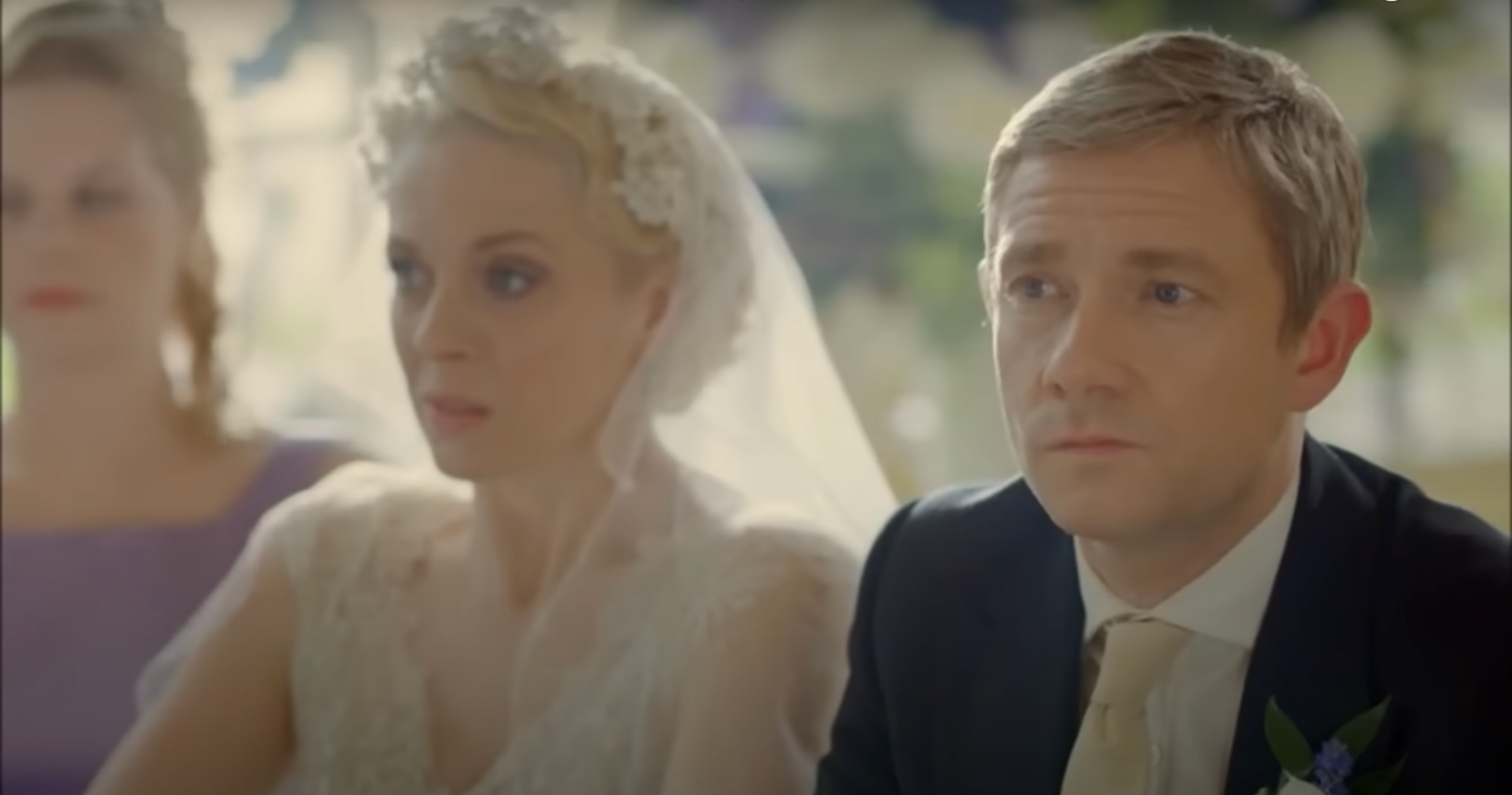 Mary and John Watson wedding in BBC Sherlock