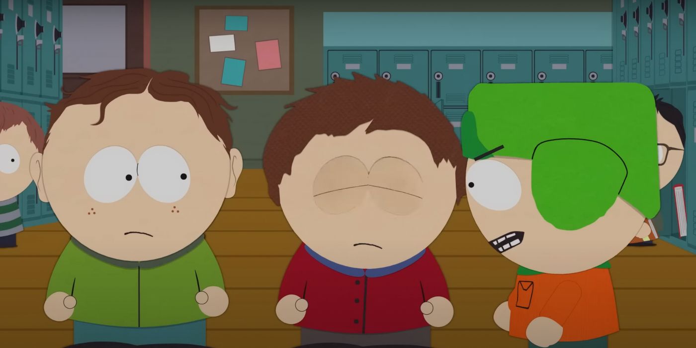 Kyle yelling at Craig in South Park