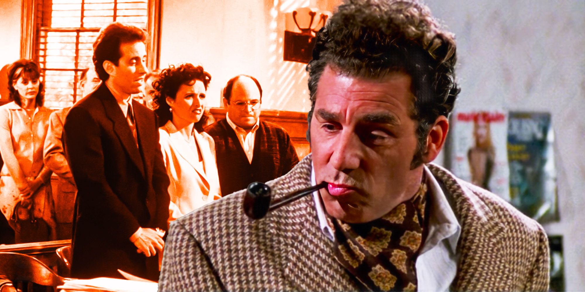 Seinfeld cast and Kramer