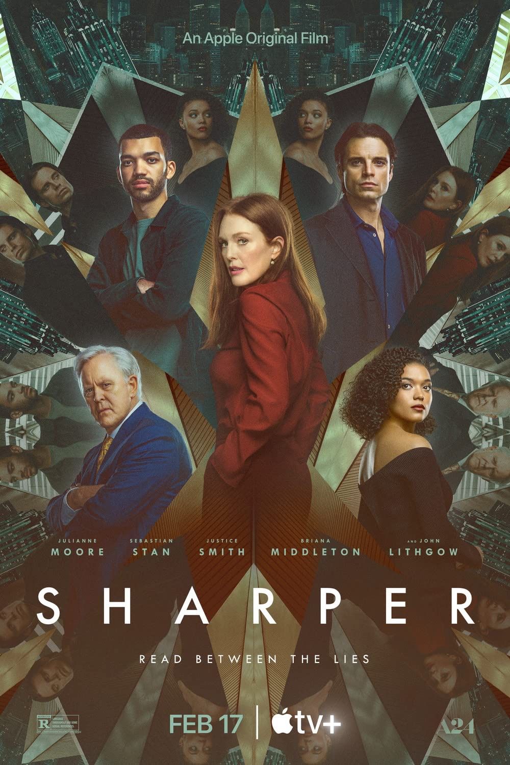 Sharper Movie Poster Apple TV+