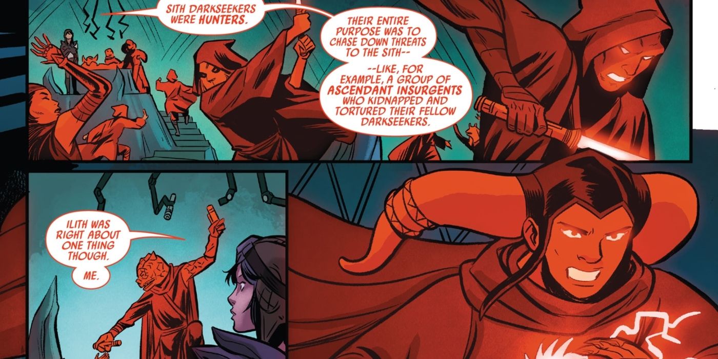 Ascendant vs the Sith in Star Wars.