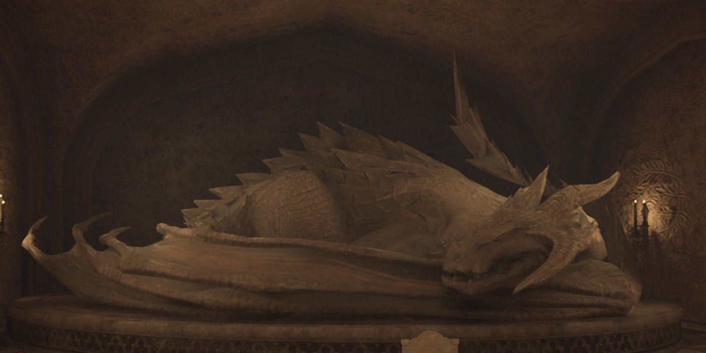 Sleeping Dragon Statue Location in Hogwarts Legacy