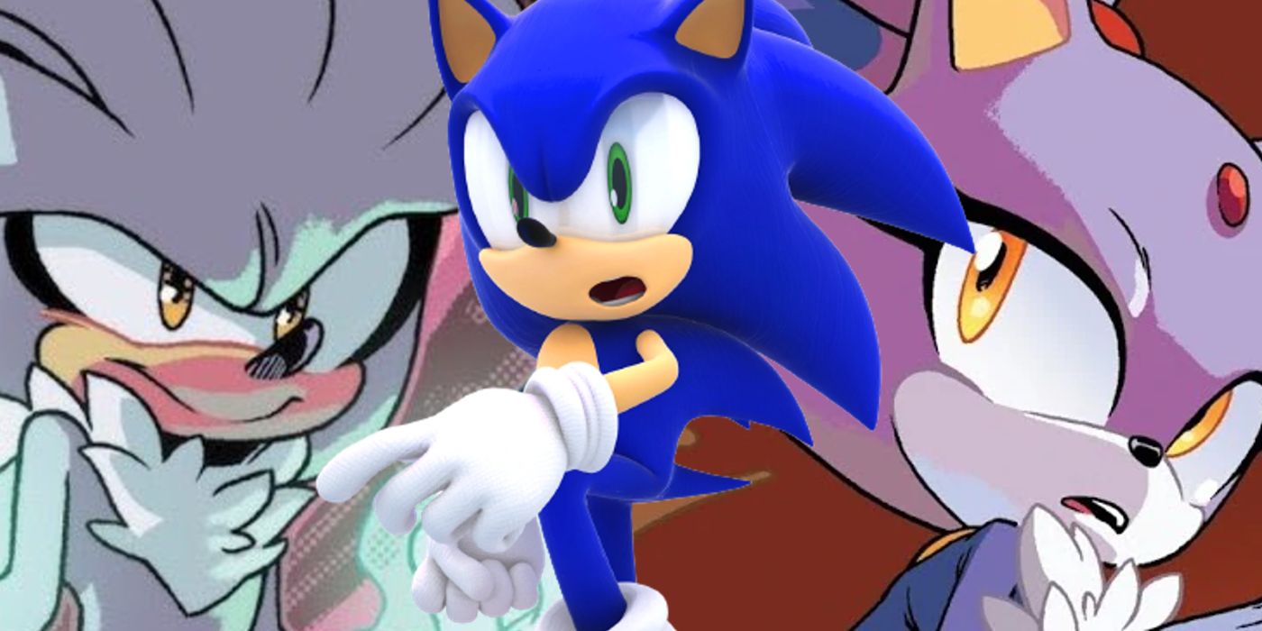 Sonic’s New Silver and Blaze Cover Hints End of the World is Coming