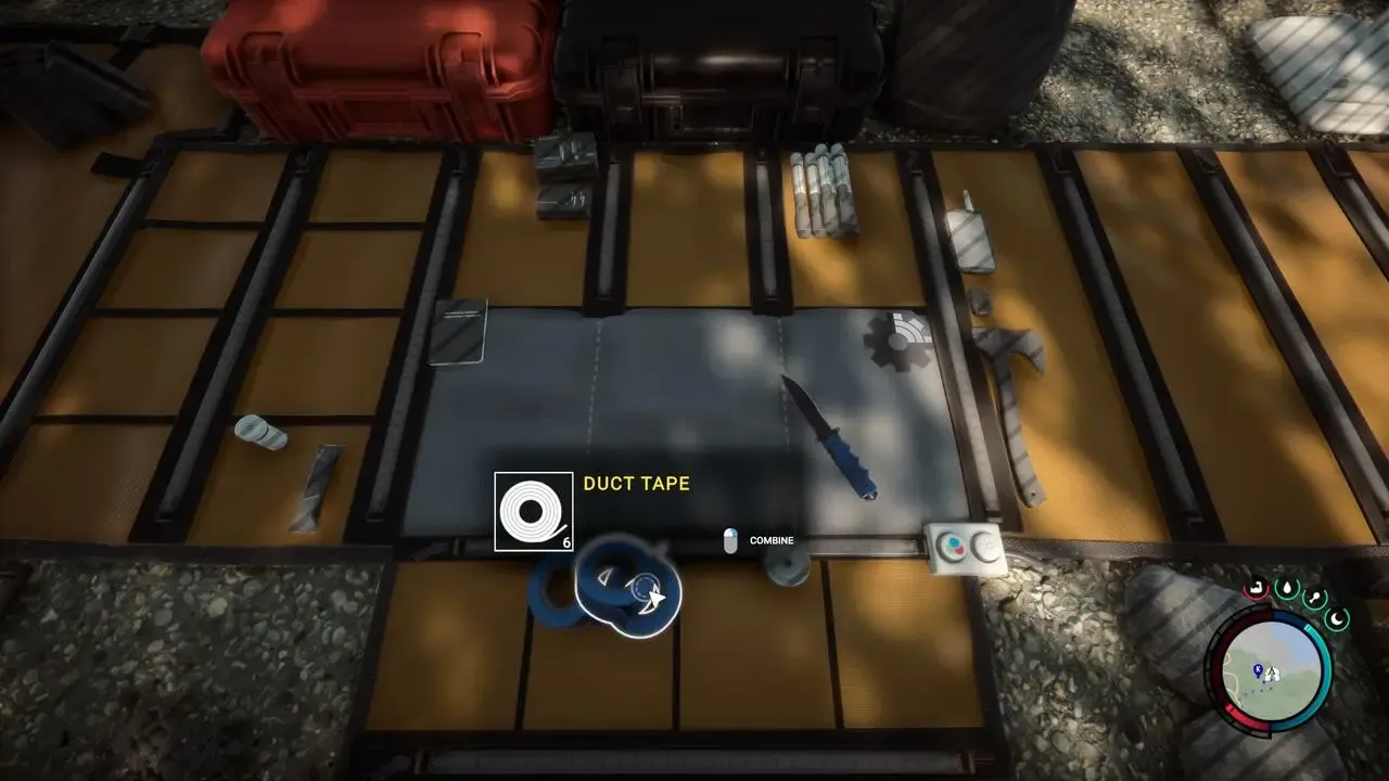 Duct tape in the player's inventory in Sons of the Forest
