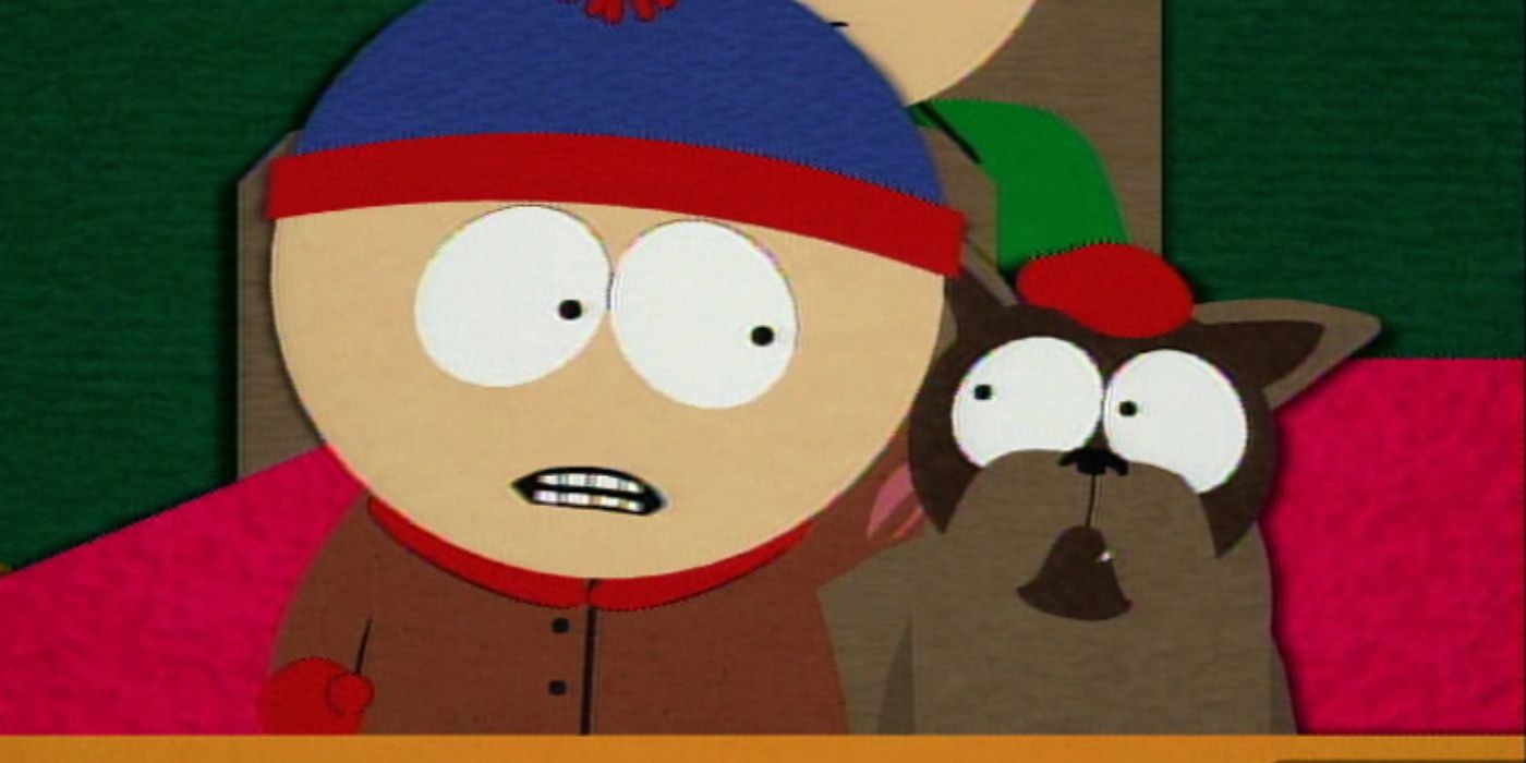 Stan and Sparky the dog in South Park