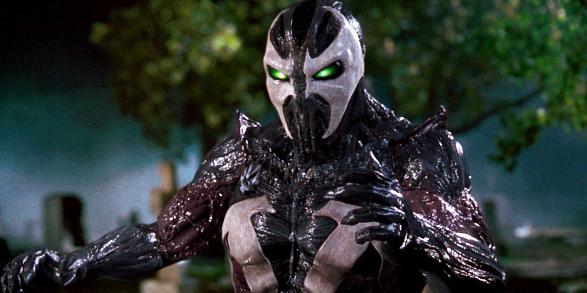 Spawn in a black suit in the original 1997 movie