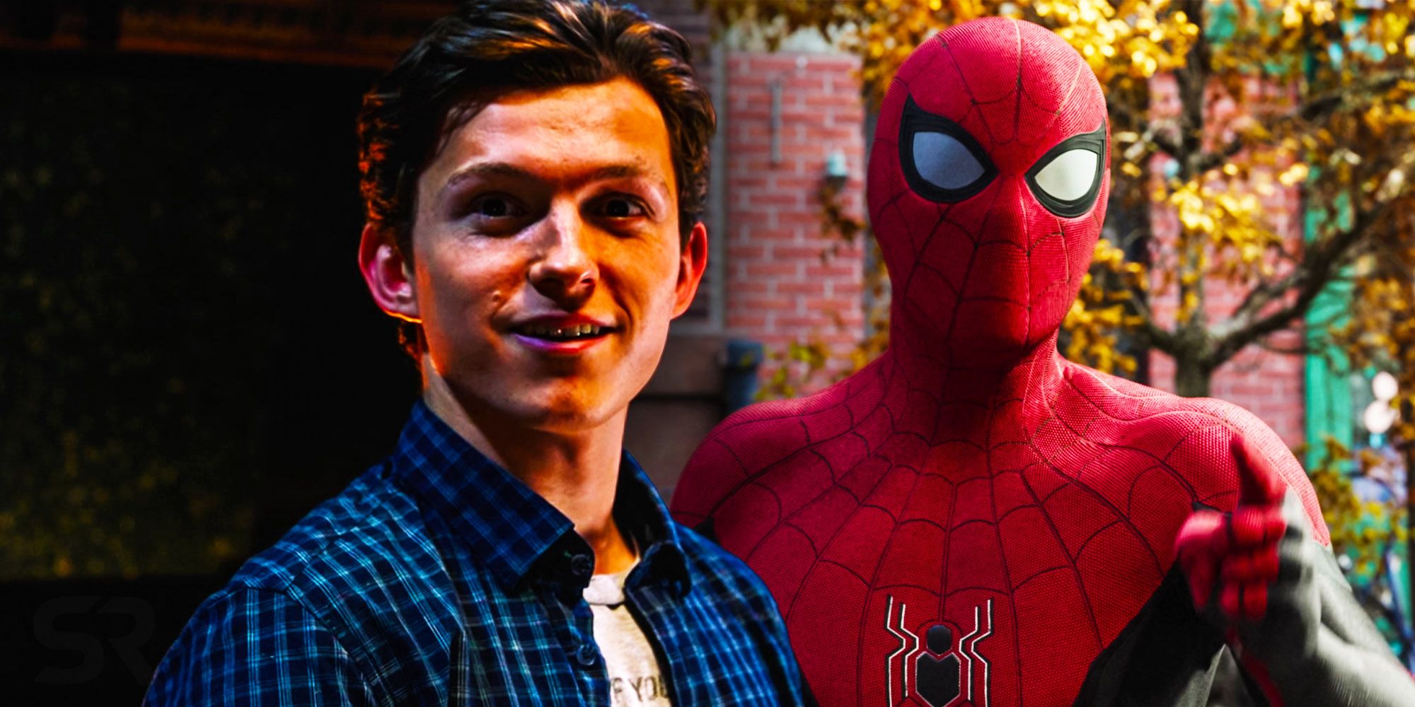 Spiderman happy peter parker tom holland