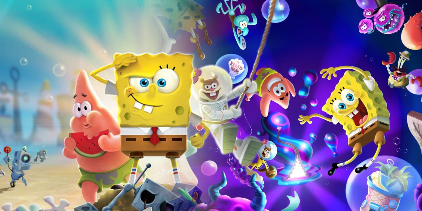 Spongebob Battle for Bikini Bottom and Cosmic Shake
