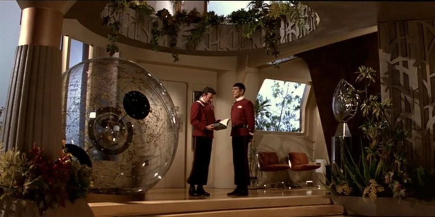 Spock gifts Captain Kirk A Tale of Two Cities by Charles Dickens in Star Trek II