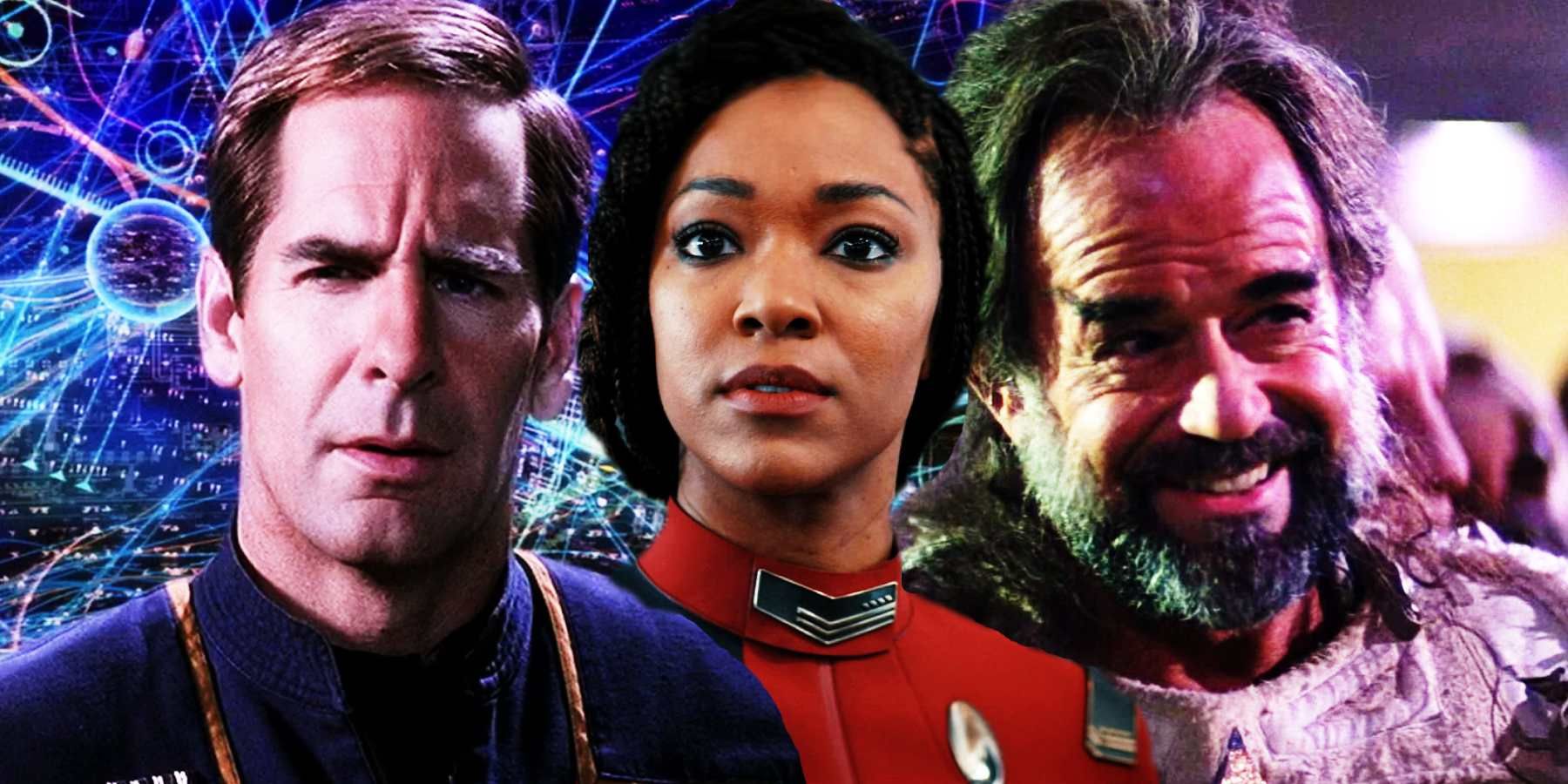 Jonathan Archer, the Temporal Wars, Michael Burnham and Sybok in Star Trek