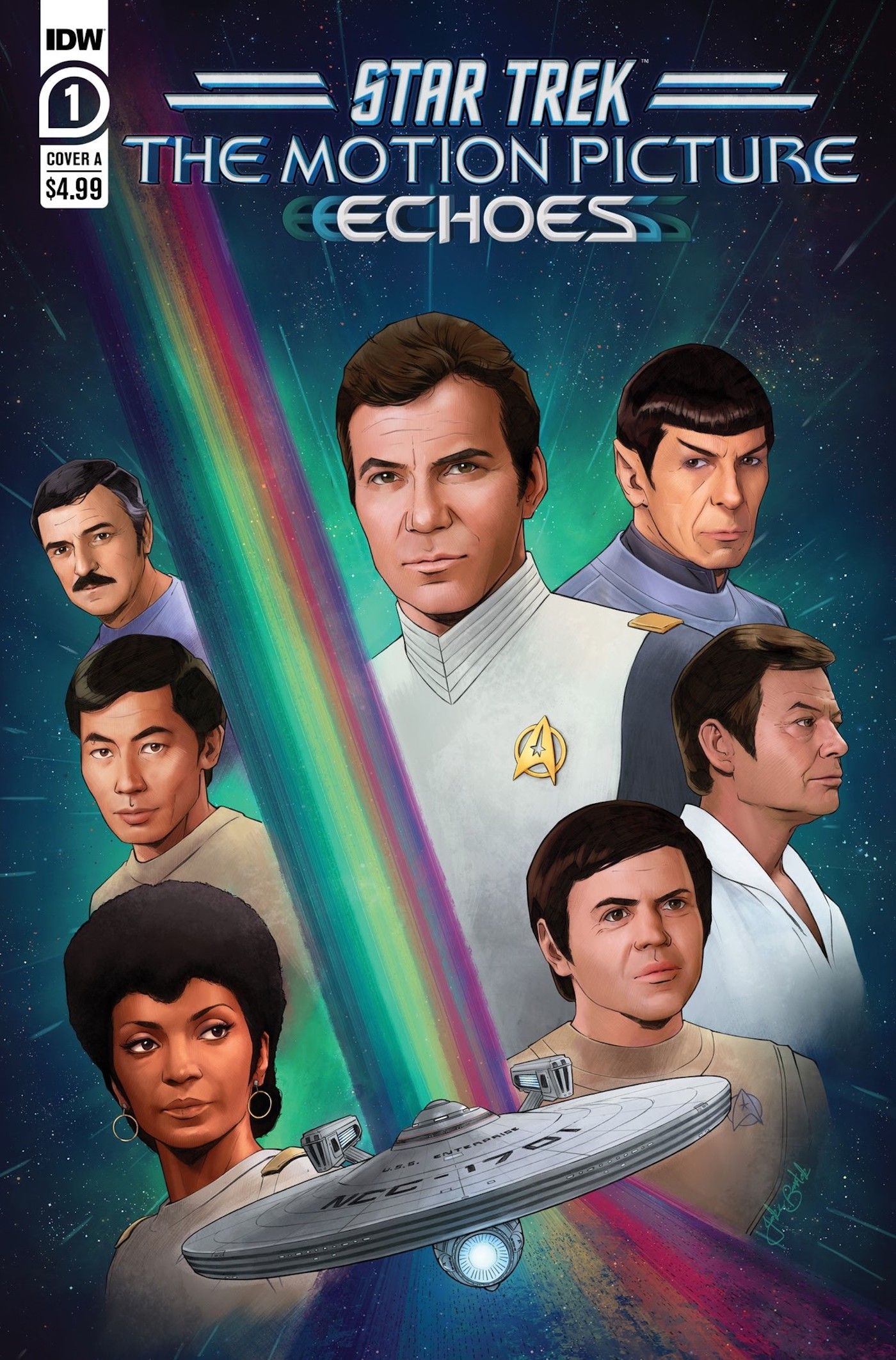 Star Trek Motion Picture Echoes Comic Cover