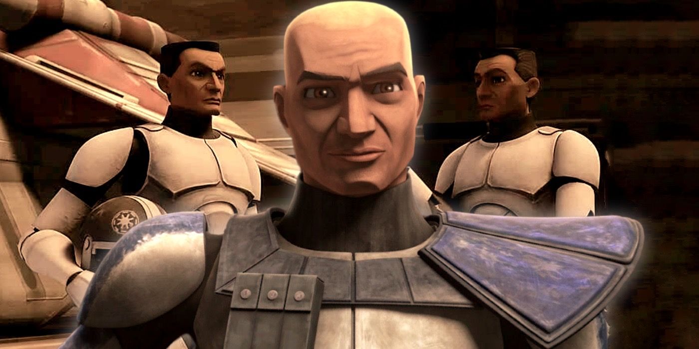 Captain Rex in The Clone Wars.