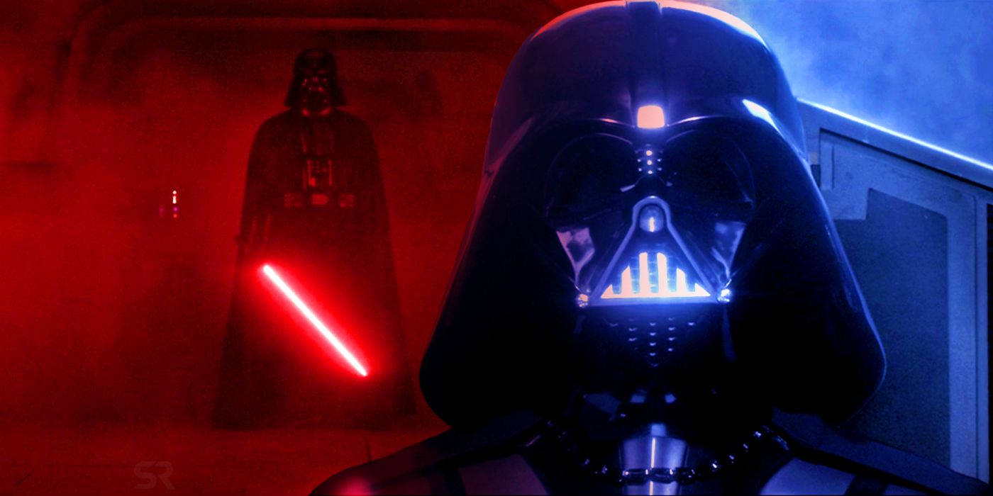 Darth Vader in Revenge of the Sith and Rogue One.