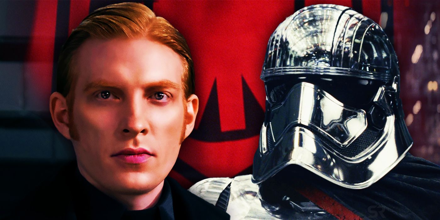 General Hux and Captain Phasma.