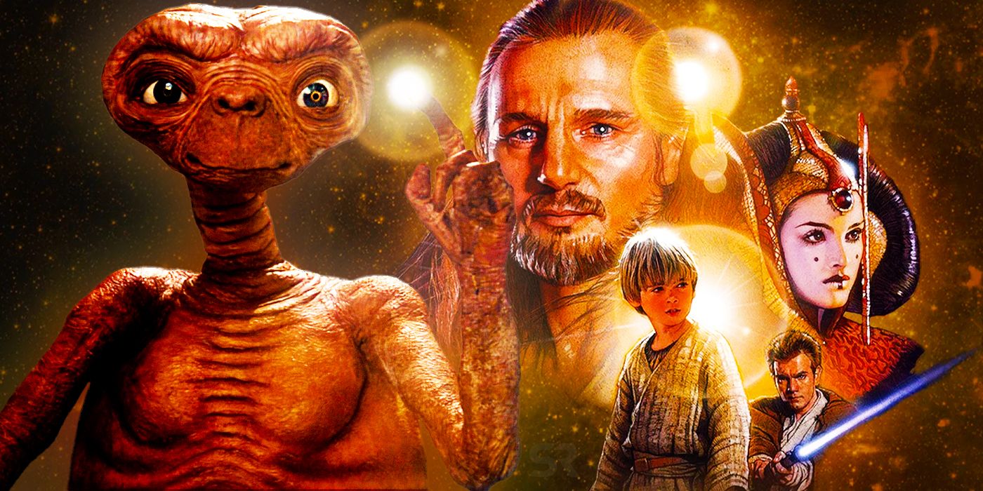 E.T. alien Star Wars prequel movies