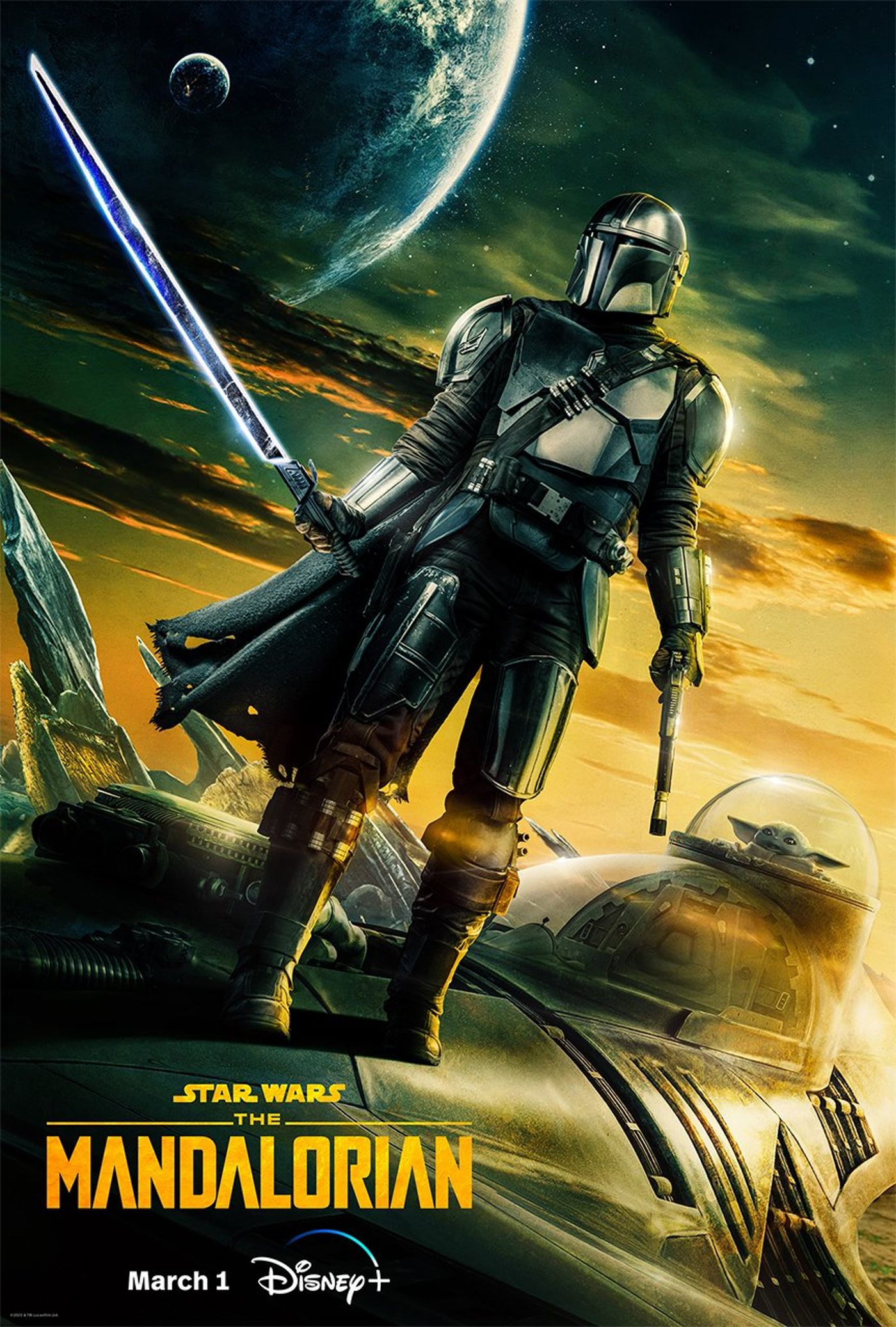 Star Wars The Mandalorian Season 3 Poster